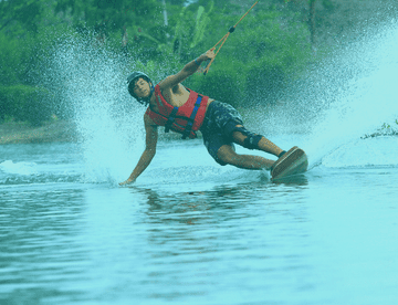 wakeboarding water sport bali